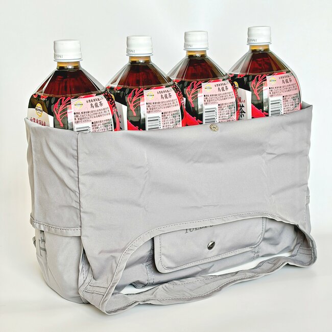 お出かけの必需品になった!タリーズの「クルクルたためるエコバッグ」マチが広くて収納力バツグン!《購入レビュー》