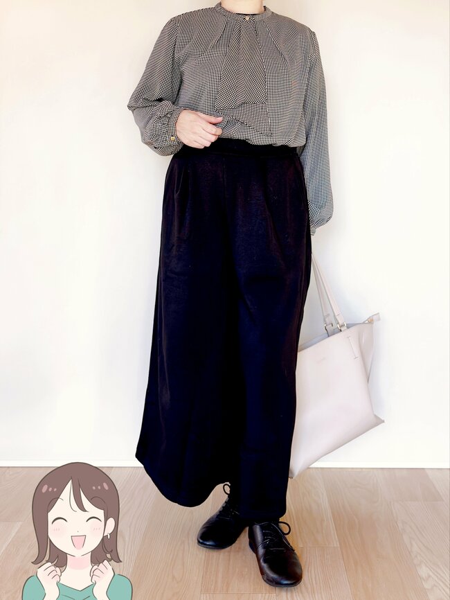 「2着買いました」ハニーズの“スカートみたいなパンツ”ぽかぽかで手放せない!「暖かくって軽い」「色々な服に合わせやすい」