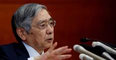 「躊躇なく」の文言、従来より金融緩和に前向き=黒田日銀総裁