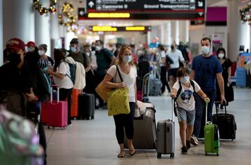 米航空便の欠航、1200便近くに　コロナ感染の影響続く