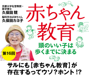 サルにも【赤ちゃん教育】が存在するってウソ?ホント!?