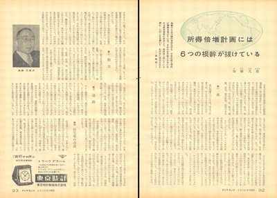 「ダイヤモンド」1960年6月11日号