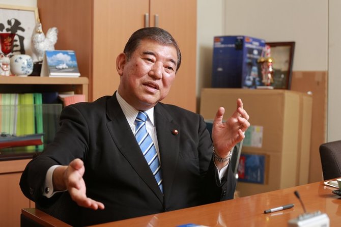 石破 茂・元自民党幹事長