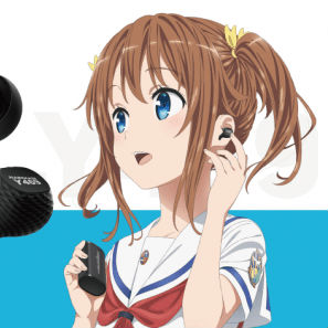 オンキヨー、ハイスクール・フリートとコラボした独立型ワイヤレスイヤフォン