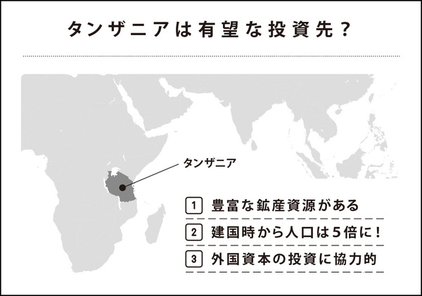 日本も今すぐ投資すべき!?<br />中国が急接近するタンザニアの底力