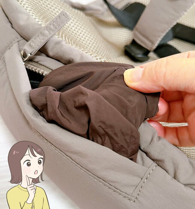 2泊分の荷物が入った！しまむらの「大人かわいいリュック」ポケットたくさんで大容量って最高じゃん！《購入レビュー》