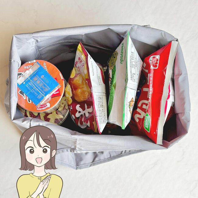 お出かけの必需品になった!タリーズの「クルクルたためるエコバッグ」マチが広くて収納力バツグン!《購入レビュー》