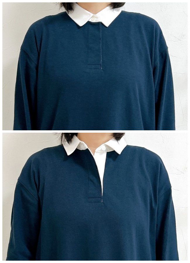 すぽんと着るだけで体型カバー！無印良品の“楽ちんワンピース”春までたっぷり着回せる！「体のラインを拾わない」「襟のワンポイントが可愛い」