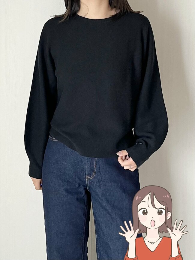 「色違いも購入したい」「着てみて即決」ユニクロの“着回しニット”ぽわんとした袖が可愛い!「春先にヘビロテ必須です」