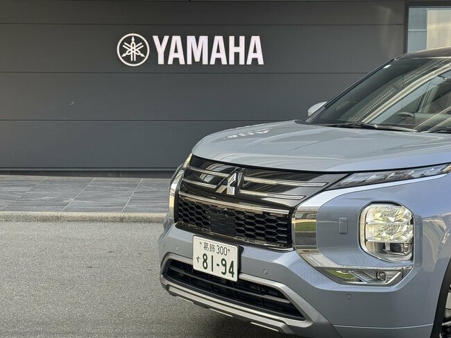 三菱自動車+ヤマハの合同インタビューに行きました