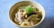 【カンタンなのに料亭風！ レンチンレシピ】うどんと相性バツグン！とろとろになったなすがたまらない