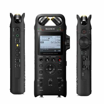 ソニー、XLR端子装備で本格的なハイレゾ録音ができる「PCM-D10」
