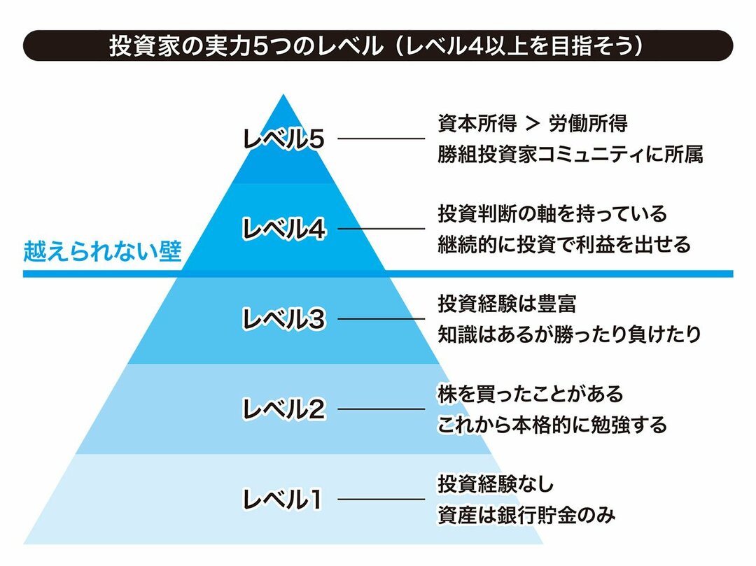 投資家レベル を5段階でチェック 10万円から始める 小型株集中投資で1億円 実践バイブル ダイヤモンド オンライン