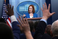ホワイトハウスのサキ報道官退任へ、MSNBCと交渉＝関係筋