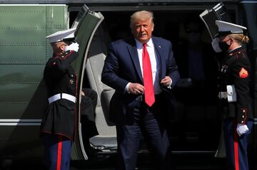 トランプ氏「特別検察官の任命を」　バイデン親子巡り
