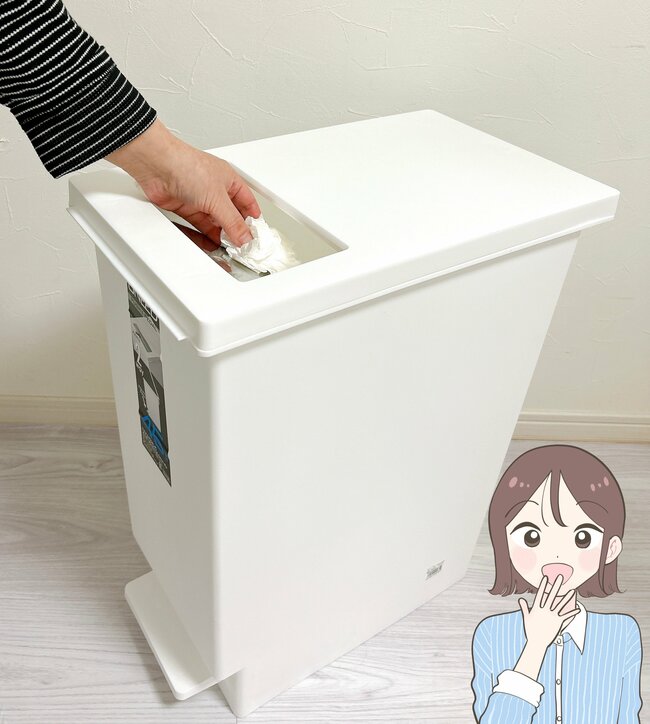 まとめ買いして大正解!ニトリで見つけた「天才ゴミ箱」2通りの捨て方ができて便利すぎる!