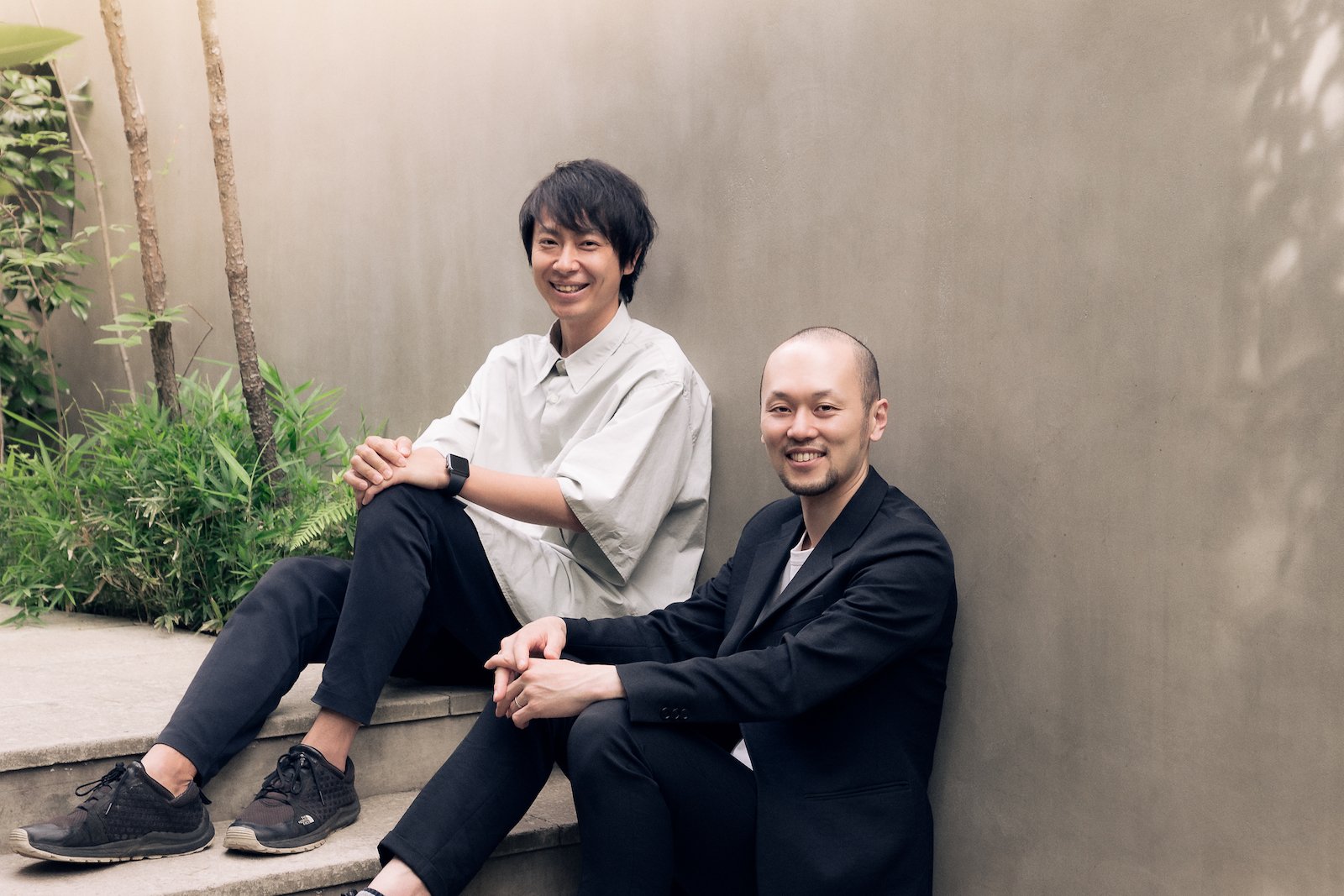 （左から）CRAZYマーケティング室責任者の松田佳大氏と代表取締役社長の森山和彦氏