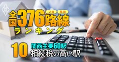 相続税の高い駅ランキング【関西主要60駅】18位千里中央、1位は有名高級住宅街