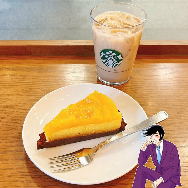 「激烈においしい」「リピ決定！」スターバックスの“芸術品みたいなスイーツ”ひと口の幸福感がスゴいんです！「また食べたくなって買っちゃった」