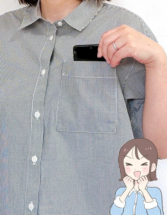 サッと羽織るだけでカワイイ！無印良品の「着痩せトップス」サラッと涼しくて、二の腕カバーもばっちり！