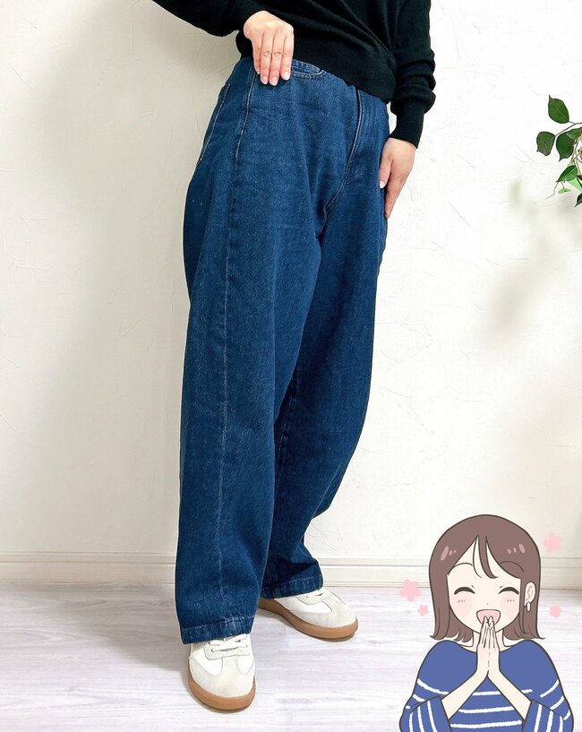 「色違いで3種購入」無印良品の“ゆったりパンツ”丸みのあるフォルムが可愛すぎる！「本当に買って良かった」「だらしなく見えないです」