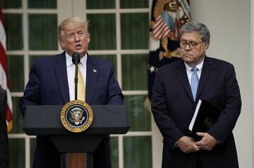 バー前米司法長官が新著でトランプ氏批判　「気質も説得力もなし」