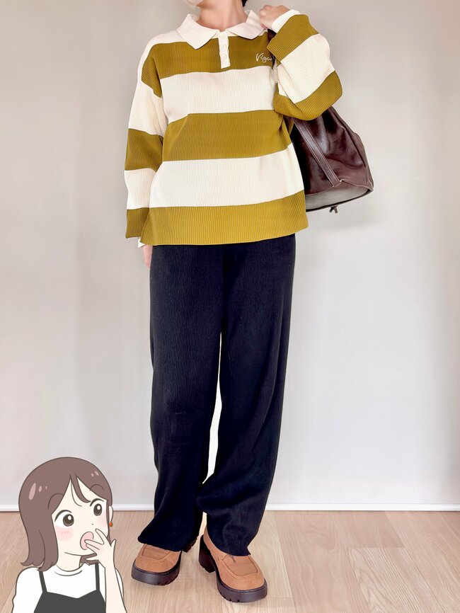 1969円とは思えない可愛さ！しまむらの「ゆったりトップス」抜け感がオシャレだし、二の腕やウエストをカバーできて嬉しい！