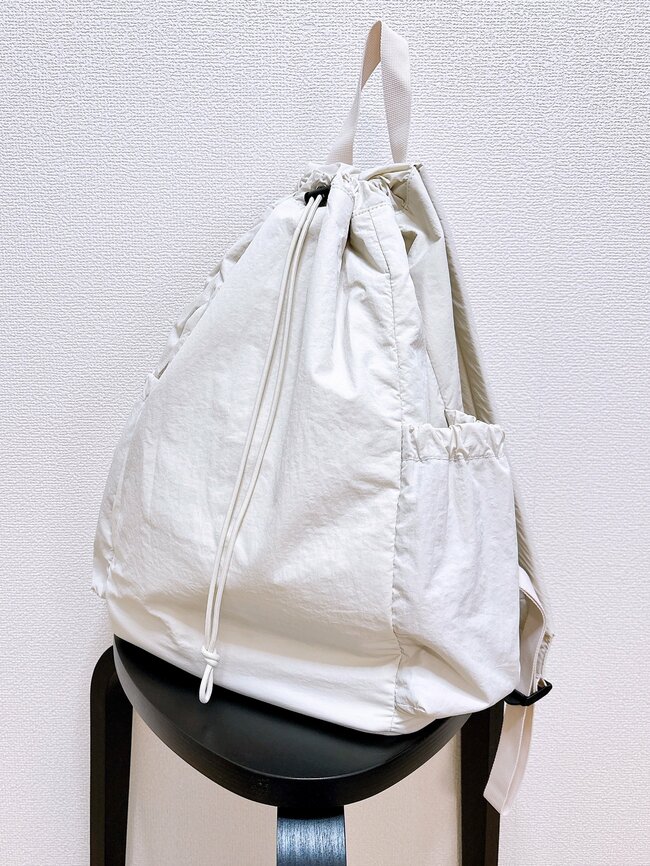 「軽量で疲れない」「どんな服にも似合う」GUの“たっぷり入るリュック”が毎日使いたくなるオシャレさ！「買って後悔ないです」【購入レビュー】