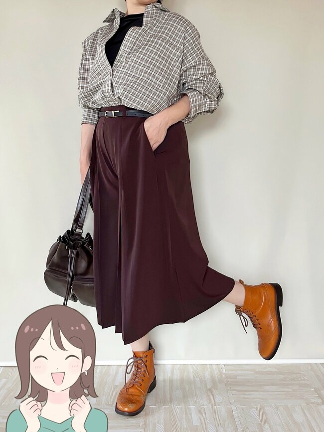 【GU値下げ品】ふんわり感がカワイイ！シルエットが綺麗な“スカートみたいなパンツ”2990円→1990円はコスパ抜群じゃん！「低身長でもスッキリ」「職場にヘビロテ」