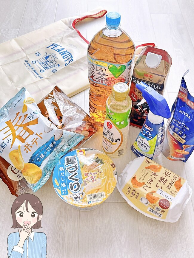 「かわいくて癒されます」ハニーズ×スヌーピーの“大容量エコバッグ”かわいすぎて悶絶した…！「普段使いにちょうど良い」「とても重宝します」