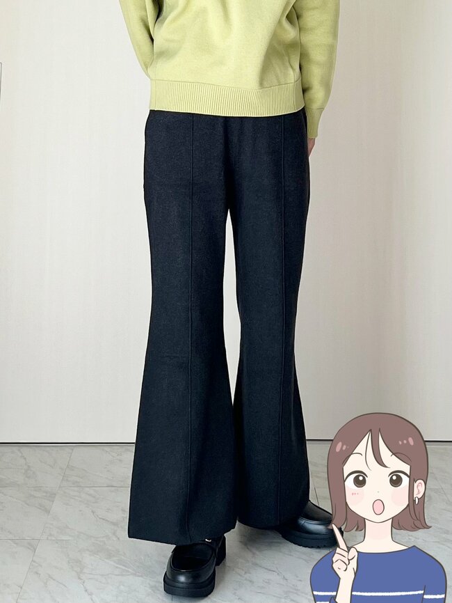 「着痩せします！」「全色揃えました」グローバルワークの“ふんわりパンツ”フレアのシルエットが可愛い！「掘り出し物でした」