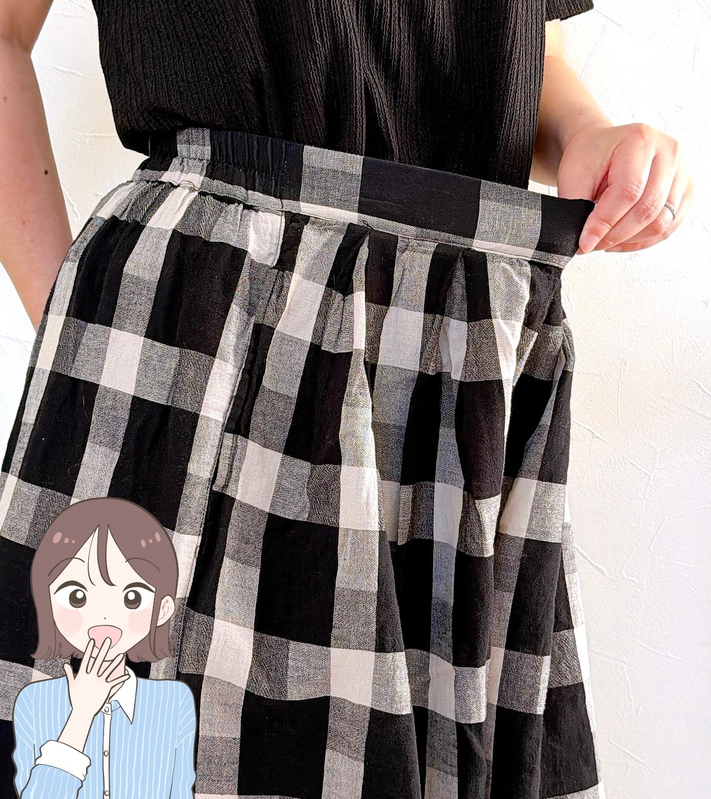 【しまむら】夏パンツの正解じゃん…！サラッと涼しい「ふんわりワイドパンツ」脚の太さが目立ちにくいんです！《購入レビュー》