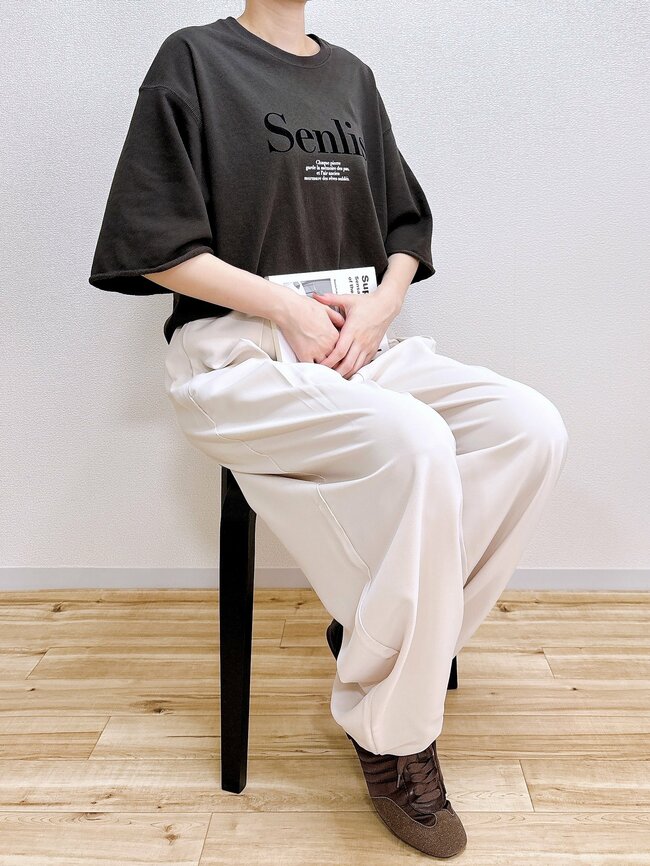 「全色コンプしました」GUの『2990円バルーンパンツ』が大好評「ほぼこれしかはいてない」「1着は持っていたいパンツ」《購入レビュー》