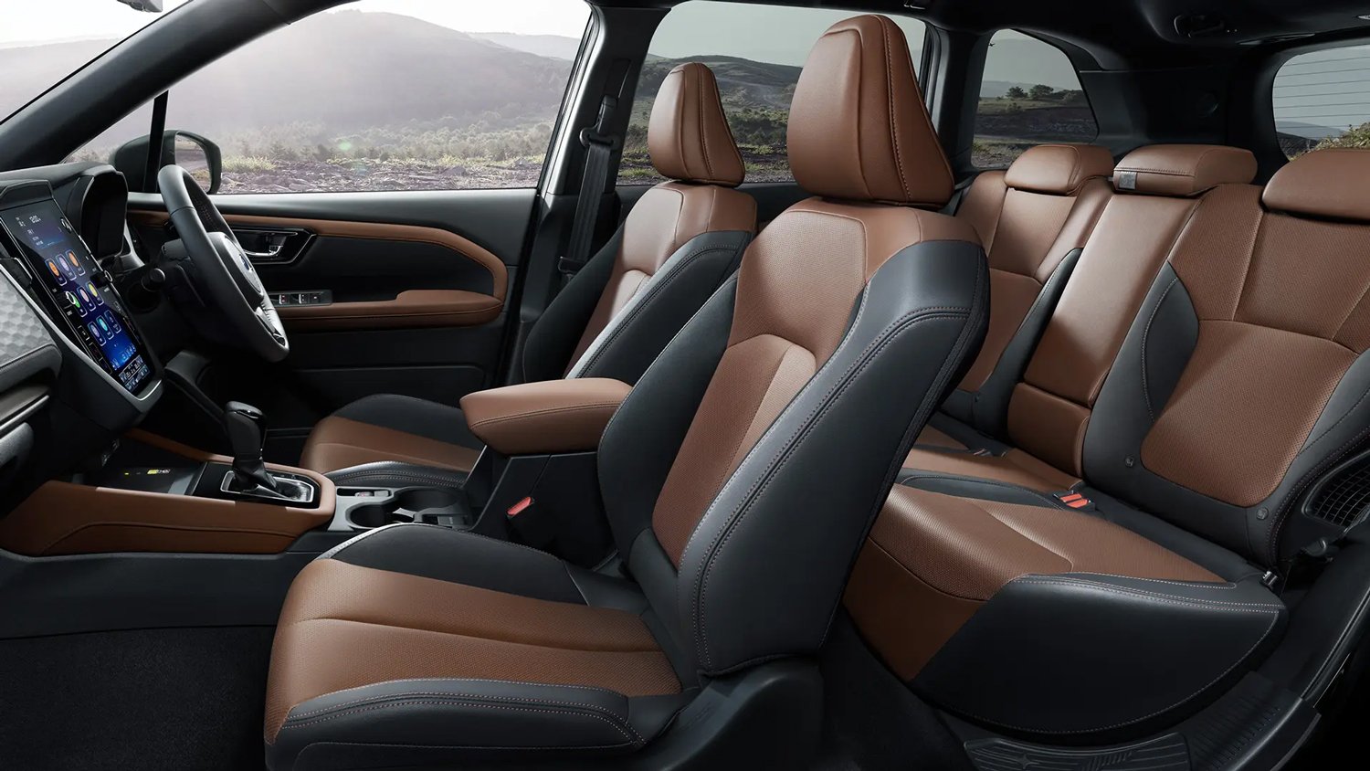 新型フォレスターのシート