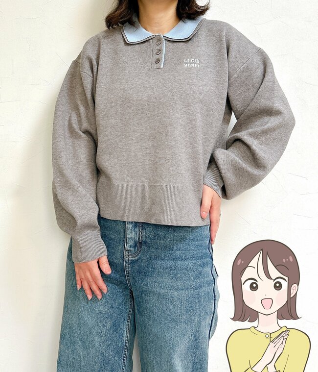 出会った瞬間、確保した…！しまむらの「もっちりニット」が楽ちんでオシャレ！上質感たっぷりで1969円はコスパ抜群