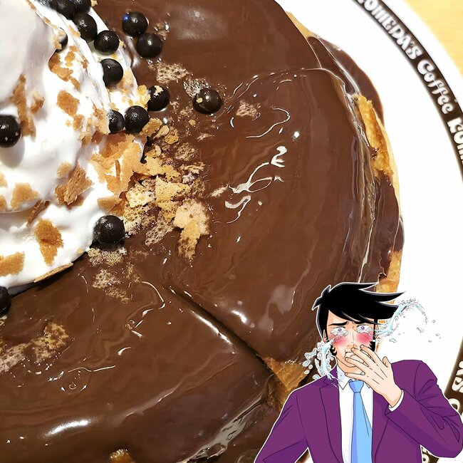 「一生食える」「大満足ですわ」コメダ珈琲×国民的お菓子の“コラボスイーツ”幸福感がスゴいんです!「食べてる間ニヤニヤが止まらなかった」