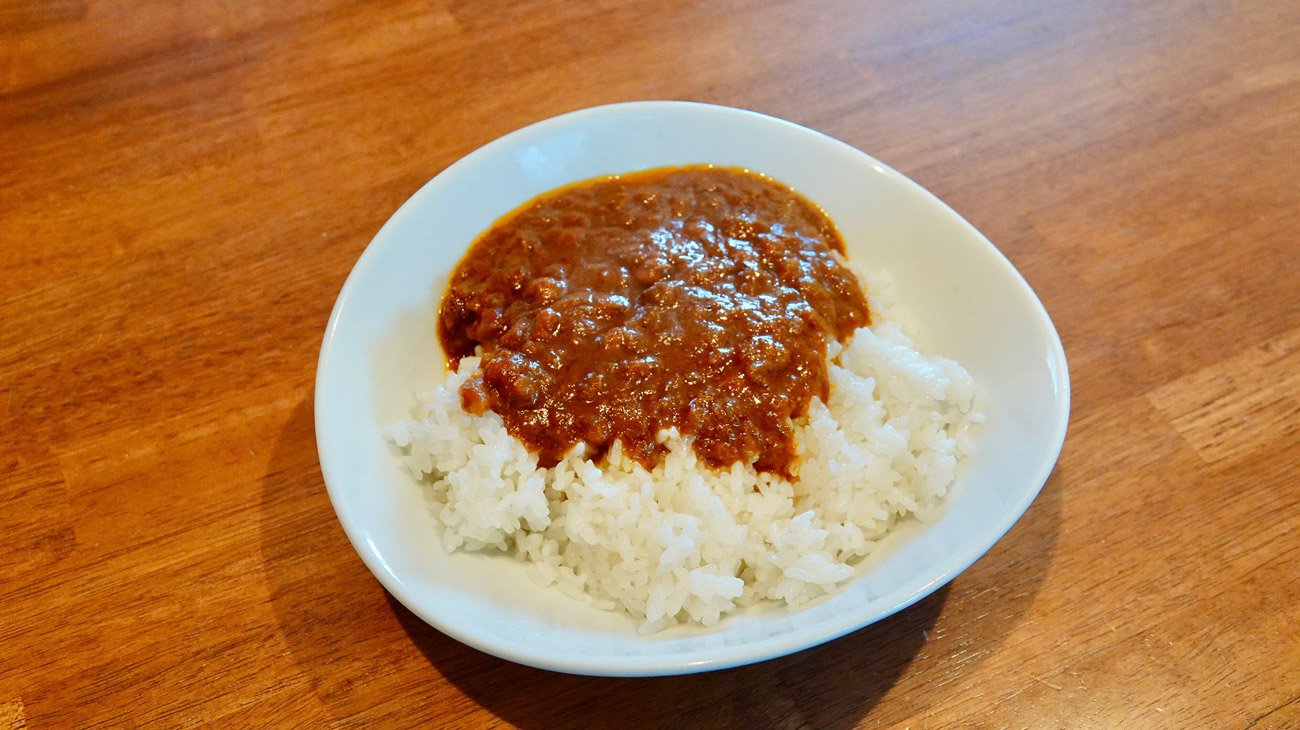 白米にかけてみました