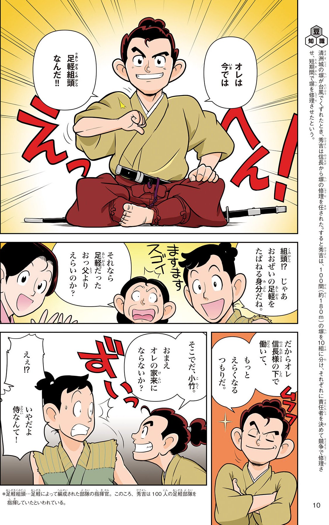学研まんが 羽柴秀吉（監修・大石学、漫画・大久保ヤマト）