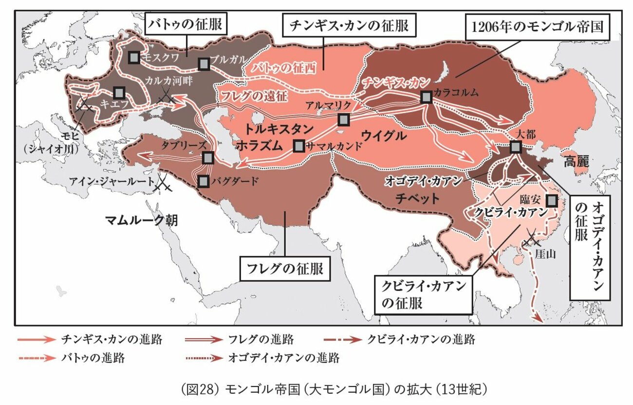 【世界史ミステリー】最強モンゴル軍の急拡大を「1枚の地図」で読む