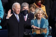 バイデン氏、第46代米大統領に就任