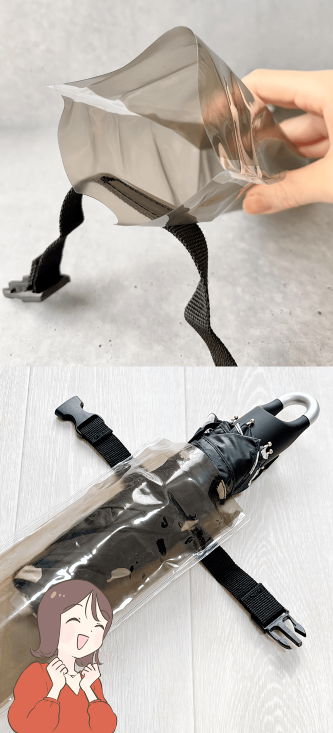 「カバンが濡れない」「大助かりです」3COINSの“天才レイングッズ”が雨の日のプチストレスを解決してくれた!「こういう商品を待っていました」