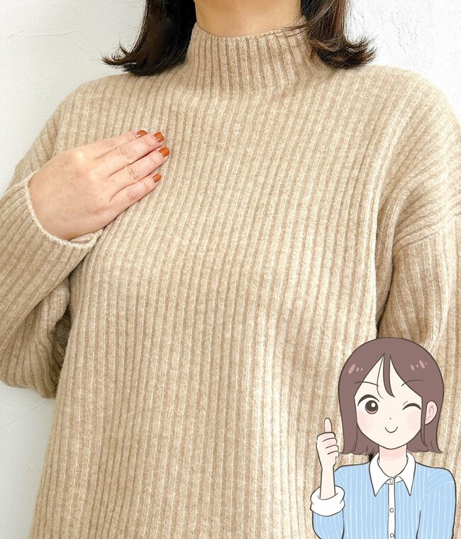 何も着てないみたいに軽い…！ユニクロの“雲みたいなニット”1990円とは思えない着心地です！「めちゃくちゃ暖かい！」「太ってみえない」