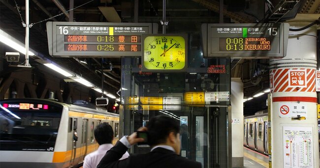 駅のホーム