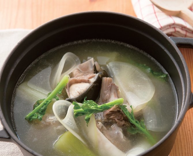 ぶり大根スープ