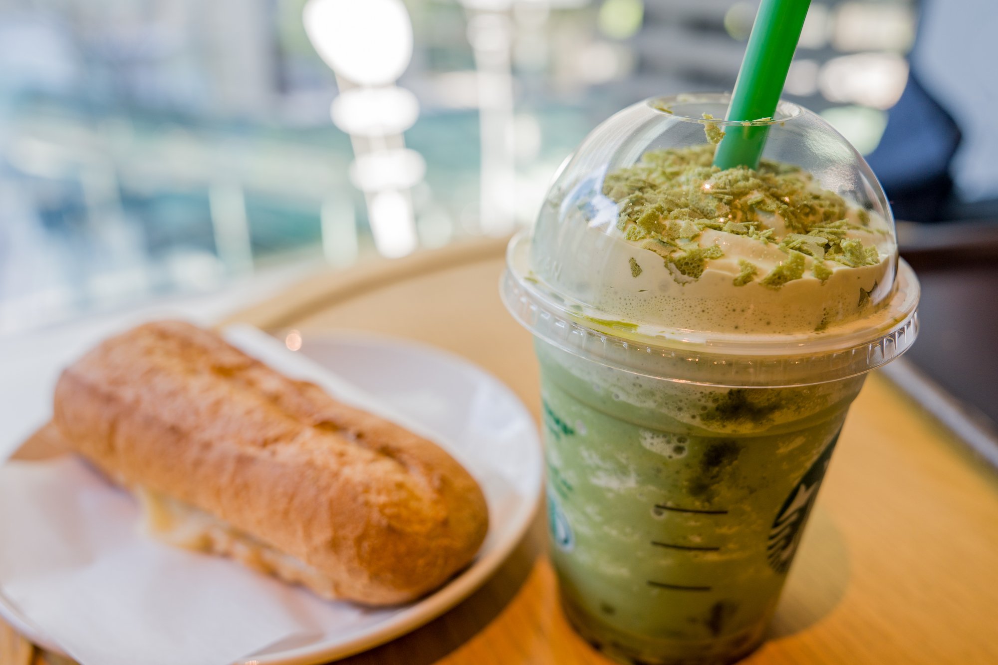 抹茶のフラペチーノ