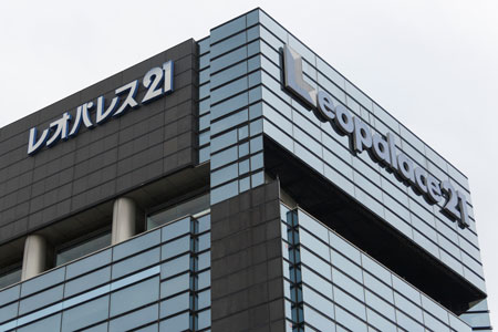 大規模な施工不良が発覚したレオパレス21の本社