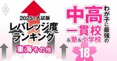 「お得な中高一貫校」ランキング【東海＆その他エリア22校・2025入試版】入りやすくて難関大を狙えるのは？首位校は10人に1人が東大に！