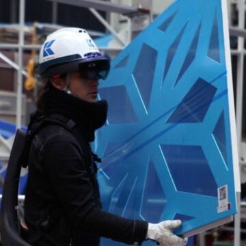 HoloLensを活用して建設現場の確認作業を短縮可能に