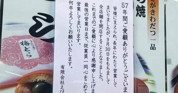 和菓子・洋菓子店の倒産が過去最多ペース！創業160年老舗も姿を消す深刻な現実【帝国データバンクが解説】