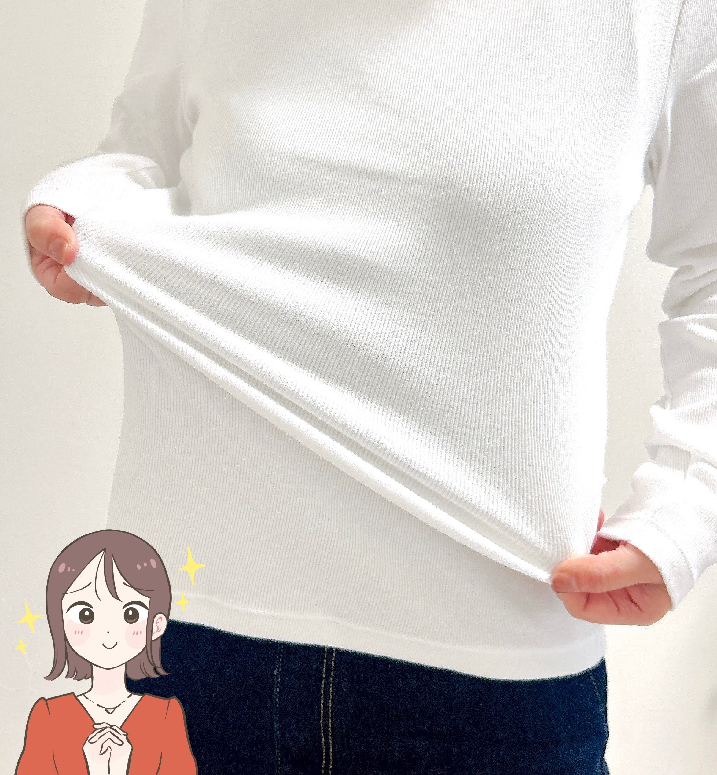 「全色揃えたいぐらい好き」レビュー4000件超え！ユニクロの“リピート買い続出トップス”が春コーデに手放せない！「着やすくて最高です」「スタイル良く見える」